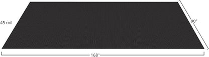 G-Floor Lite Diamond Tread Pattern Midnight Black Vinyl Rollout Garage Flooring - Image 4