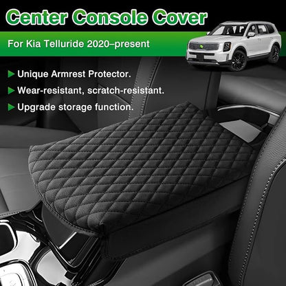 Shademax Center Console Cover for Kia Telluride Accessories 2026 2025 2024 - Image 2