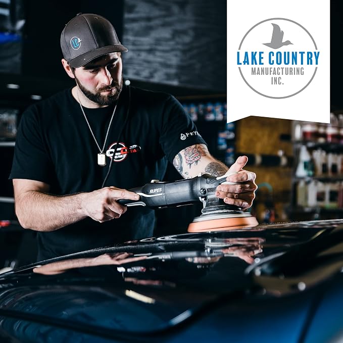Lake Country 3.5" HDO Blue Foam Heavy Polishing Pad – Premium Heavy Duty - Image 5