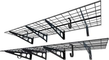 FLEXIMOUNTS 2-Pack 2x6ft Garage Shelving by FLEXIMOUNTS
