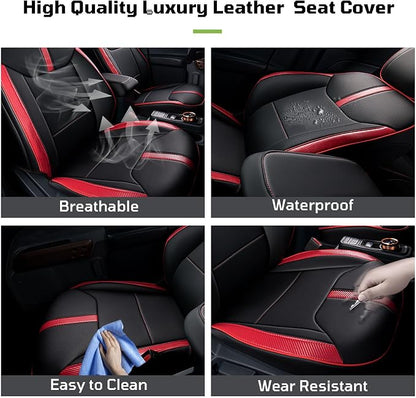 Seat Covers Fit for Ford Maverick 2022-2025 Double Cab XL XLT Lariat, Full - Image 5