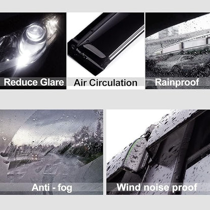 94100 Side Window Deflector Visor Rain Guard fit - Image 5