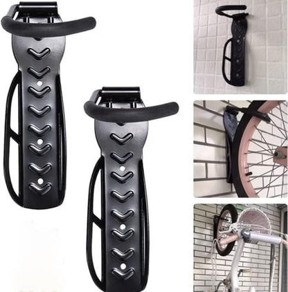 JEUIHAU 6 Pack Bike Rack Garage Wall Mount, Vertical Bike Hooks, Heavy Duty - Image 6