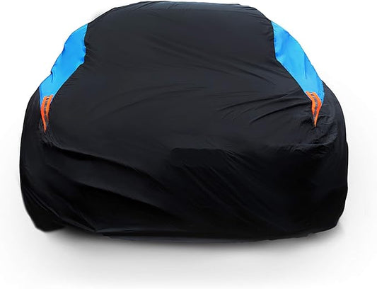 MORNYRAY Waterproof Car Cover All Weather Snowproof UV Protection Windproof by MORNYRAY