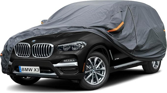 Premium Car Cover Custom Fit BMW X3/X3 M, 16 Layers Heavy Duty Car Cover by GUNHYI