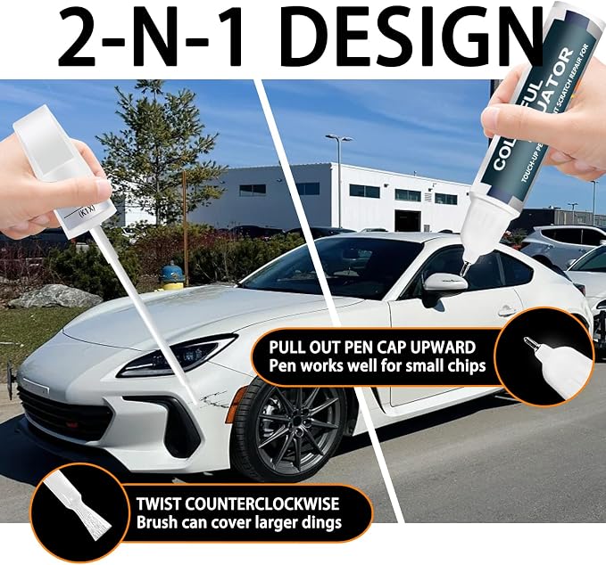 Magnetite Gray Metallic Touch Up Paint Compatible - Image 5