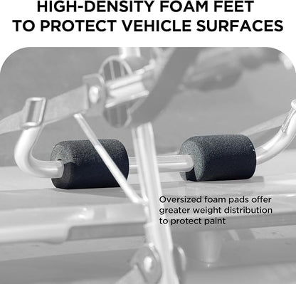 Rockland Aluminum 2-Bike Rack, 70 lbs Capacity, Lightweight Trunk Mount Bike - Image 7