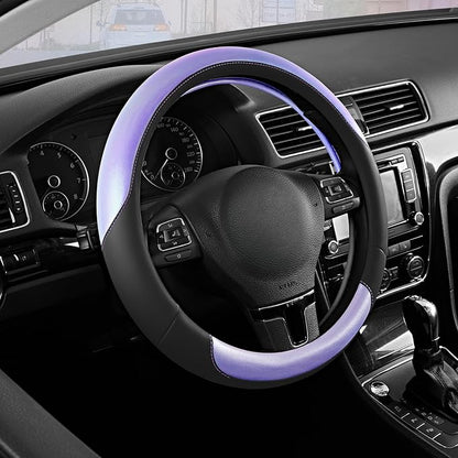 Road Comforts Steering Wheel Cover – Breathable Leather Steering Wheel Cover by RoadComforts