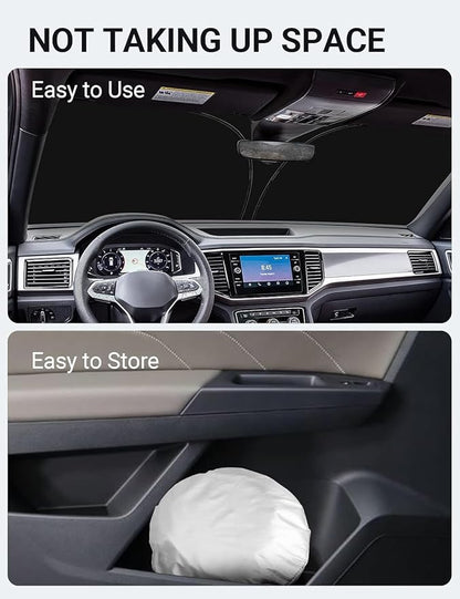 Proadsy for Volkswagen Atlas 2018-2024 2025 Windshield Sun Shade 4-Layer - Image 8