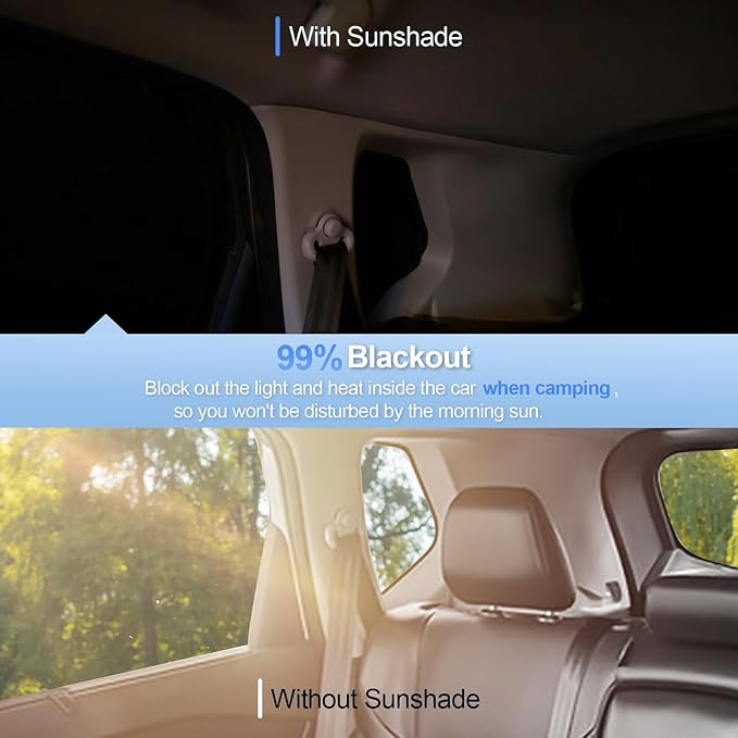 8pcs Car Window Shades for Kia Sorento 2016-2020 Accessories, Windshield Side - Image 4