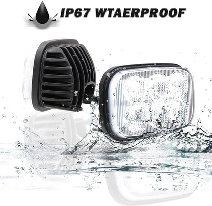 LED Work Light Flood Beam Compatible - Image 4
