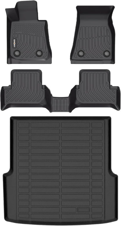 GINOWY-Floor Mats with Cargo Liner Full Set Custom by GINOWY
