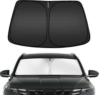 ARISMOTOR Windshield Sun Shade for Hyun-dai Tucson 2022-2025 2026, Custom Fit by ARISMOTOR