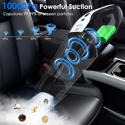 Car Vacuum Portable Cordless, 10000Pa Vacuum Cleaner, 120W Brushless Motor - Image 3