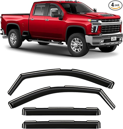 Voron Glass in-Channel Extra Durable Rain Guards by VoronGlass-highqualityautoaccessories