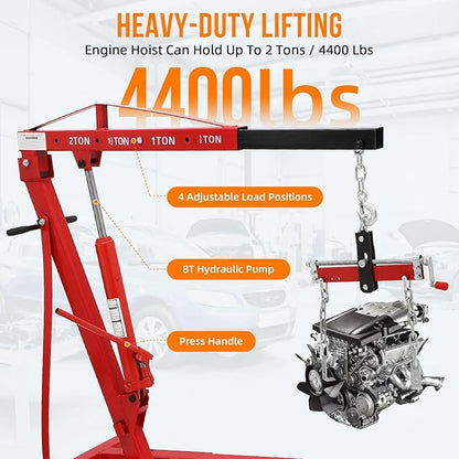 2 Ton Folding Engine Hoist - Image 2