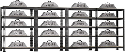 5-Shelf Heavy Duty Shelving by BuxWellBang