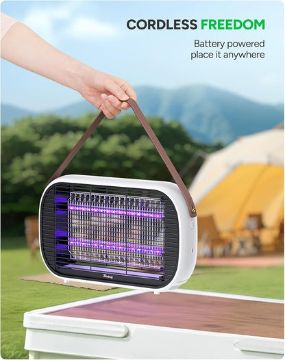 Buzbug LED Bug Zapper Outdoor Indoor, 10 Years Lifespan Lamp, Rechargeable - Image 7
