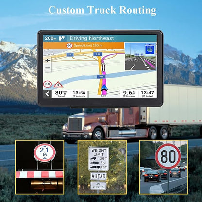 GPS Navigator for Car, Latest 2025 Map 7 inch Touch Screen Car GPS 256-16GB - Image 3