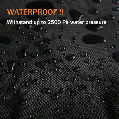 UTV Cover 4-6 Seater Waterproof Heavy Duty Black Oxford Cloth Protection Covers - Image 3