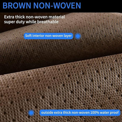 Tecoom Car Cover Waterproof All Weather, Non-Woven Breathable Outdoor Full - Image 3