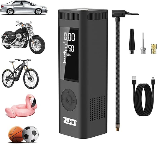 Tire Inflator Portable Air Compressor by MLDMNHA
