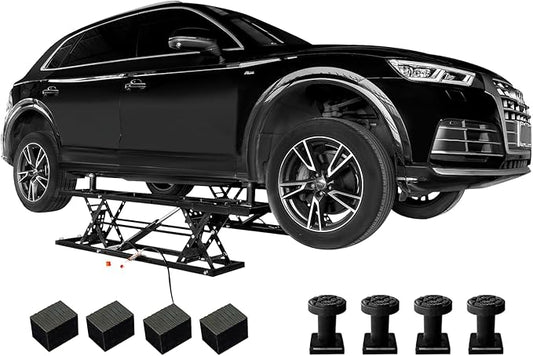 Albott 7000 LBS Portable Car Lift, Heavy Duty Quick Jack by Albott