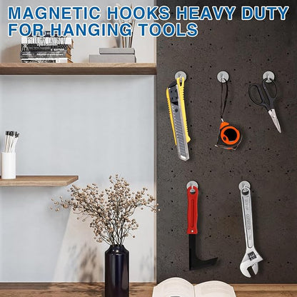 LOVIMAG Strong Magnetic Hooks, 100LBS Magnet Hooks - Image 6