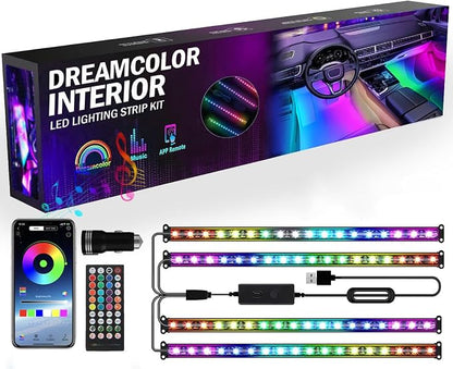 RGB Dream Color Interior Car Strip Lights by EJsSUPERCAR