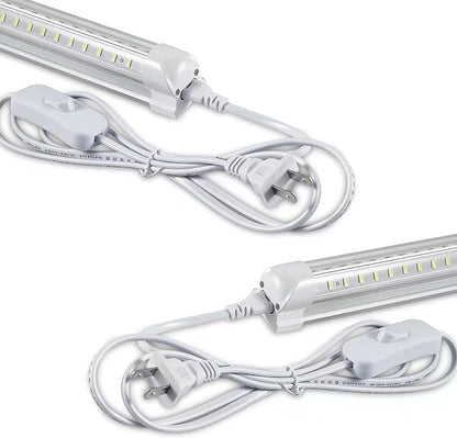 2FT LED Shop Light, 25W 3500LM 6000K/White Super Bright, T8 Integrated LED Tube by Skymoatled