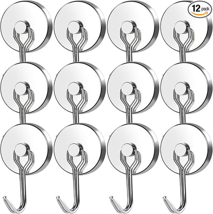 MIKEDE Strong Magnetic Hooks, 110LB Swivel Magnetic Hooks Cruise, Neodymium by MIKEDE
