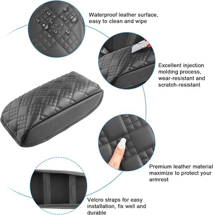 SXCY for 2025 Nissan Kicks Armrest Cover Pad for 2025+ Nissan Kicks Center - Image 4