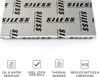 Siless 80 mil 18 sqft Car Sound Deadening mat - Image 7