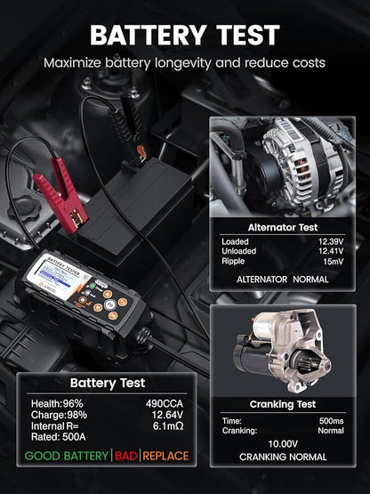 ANCEL BT521 3-in-1 Car Battery Charger, Tester and Maintainer - Image 4