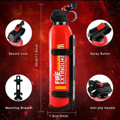2 Pack Fire Extinguisher for Home - 620ml Portable Fire Extinguisher for Car - Image 2