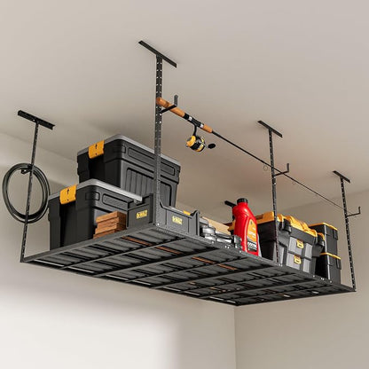 Heavy-Duty 4x8 Overhead Garage Storage Rack – Holds 20% More Weight, 800lbs - Image 2