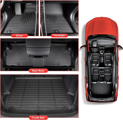 Wayhigh-All Weather Floor Mats & Cargo Liner Set - Image 5