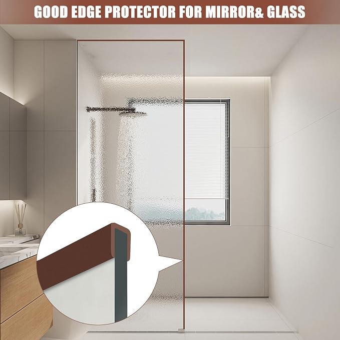 Rubber Edge Trim, Flexible Edge Banding, 3/8" U Channel Edge Protector - Image 6