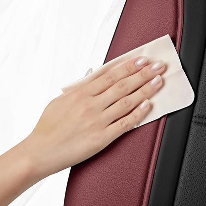 Road Comforts Leather Seat Covers, Breathable Car Seat Covers Front Seat - Image 6
