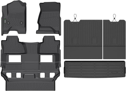 ANBINGO®Floor Mats Fit for Chevy Tahoe/GMC Yukon 2015-2020&Cargo by ANBINGO