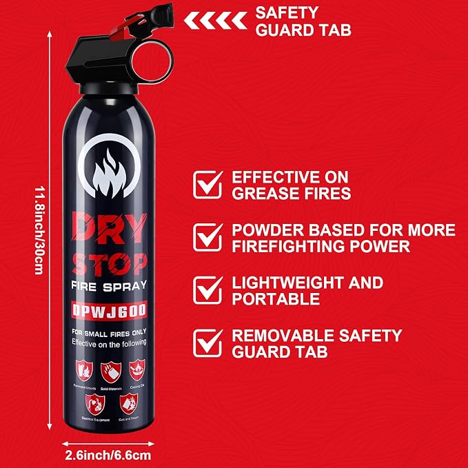 6 Pack Dry Powder Fire Extinguisher - Image 2