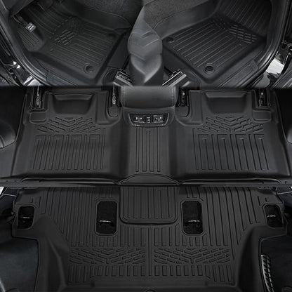 Floor Mats for 2016-2024 2025 Dodge Durango 6-seat, All Weather TPE Cargo Liner - Image 2