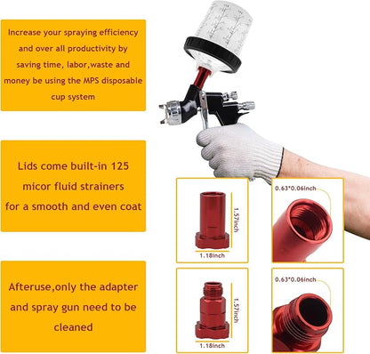 Disposable Paint Cup 20 Ounce Kit - Image 5