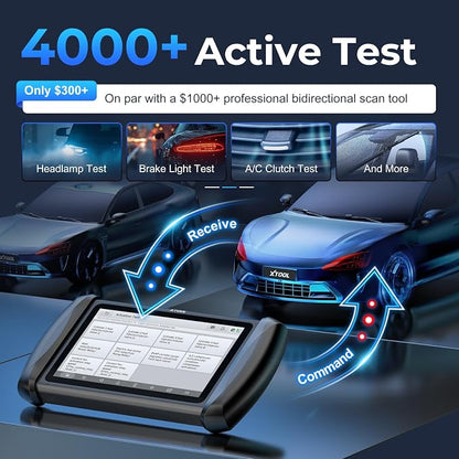 XTOOL IP819 V2.0 Bidirectional Scan Tool, 2025 Upgraded OBD2 Scanner - Image 3