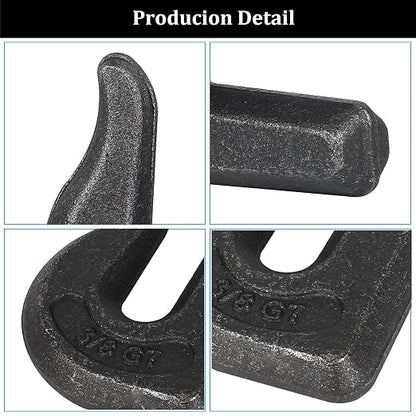 3/8 inch Weld On Grab Hooks, G70 Tractor Bucket Hooks Great - Image 3