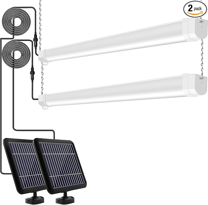 hykolity Solar Powered Shop Light by hykolity