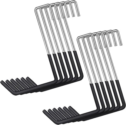 12 Pack Heavy Duty Rafter Hooks by BOBOKA
