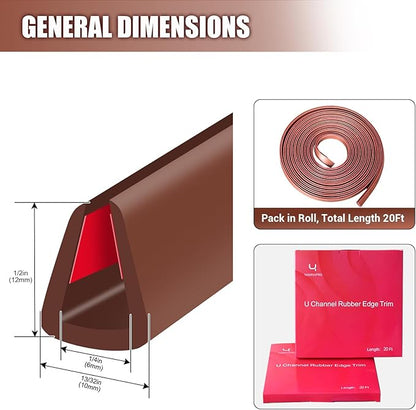 Rubber Edge Trim, Flexible Edge Trim - Image 2