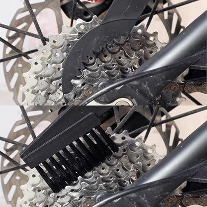 5PCS/Set Bicycle Chain Cleaning Tool Set, Bike Chain Crankset Brush, Motorcycle - Image 4