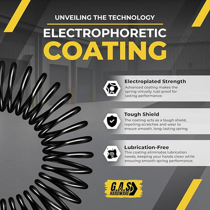 Garage Door Torsion Spring 250x1.75x35 Includes 1” Steel Bearing, and Winding - Image 4